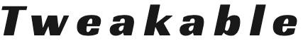 Tweakable logo